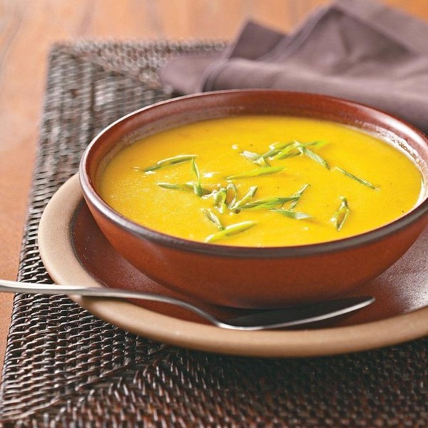 Golden squash soup
