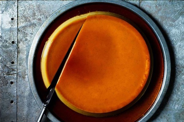 Golden syrup creme caramel