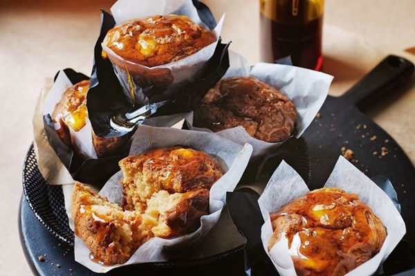 Golden syrup, lemon and ricotta muffins