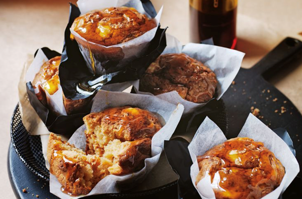 Golden syrup, lemon and ricotta muffins