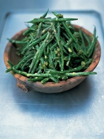 Good old French bean salad