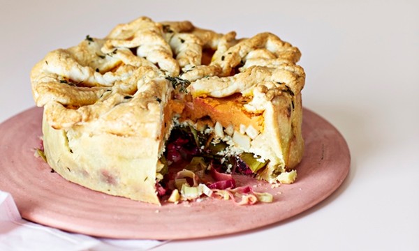 Goodwill rainbow pie