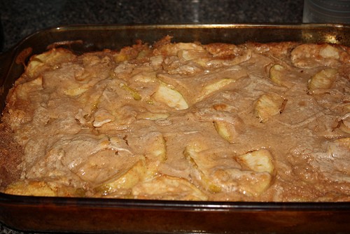 Gooey apple butter cake