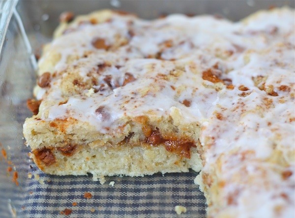 Gooey cinnamon biscuits