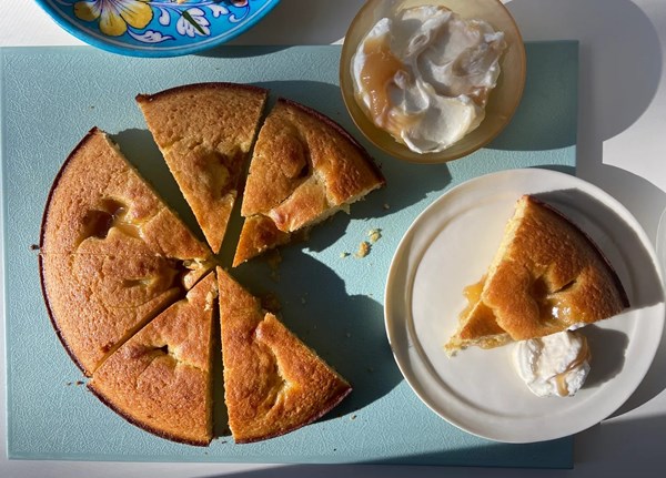 Gooey lemon cake [Sarah Jampel]