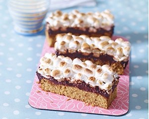 Gooey s'mores bars