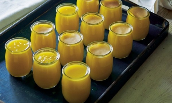 Goose-egg lemon curd