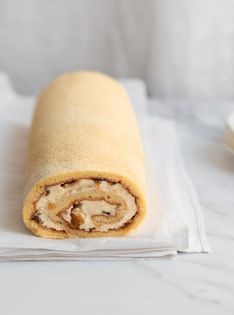 Gooseberry and Earl Grey Swiss roll