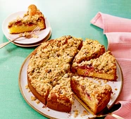Gooseberry buckle cake