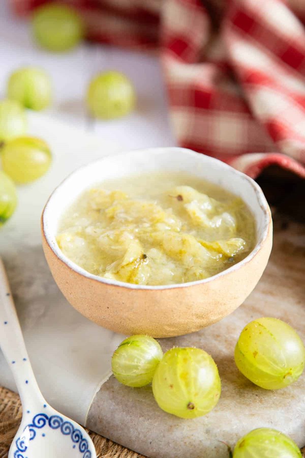 Gooseberry compote