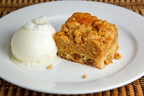 Gooseberry crumb cake