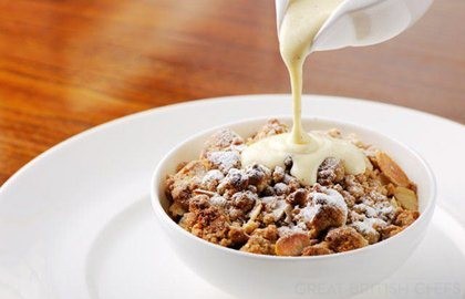 Gooseberry crumble