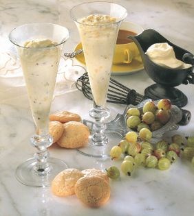 Gooseberry fool