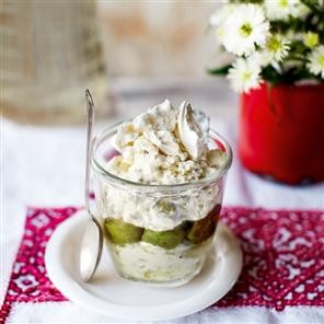 Gooseberry fool
