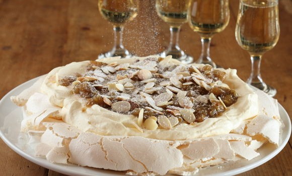 Gooseberry Pavlova