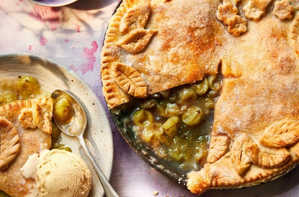 Gooseberry pie