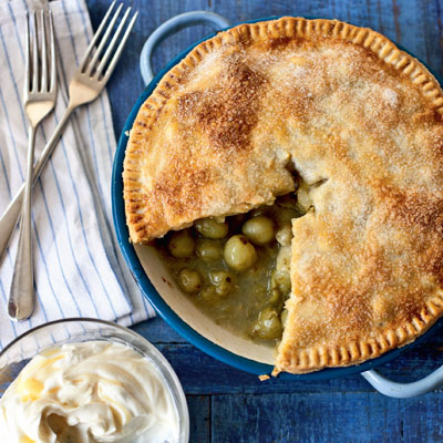 Gooseberry pie
