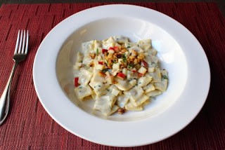 Gorgonzola cream sauce – now with cream!