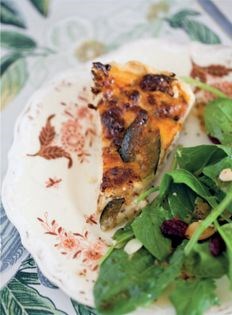 Gorgonzola fig tart