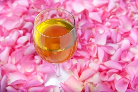 Gorse and rose petal wine