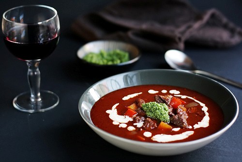 Goulash-style soup