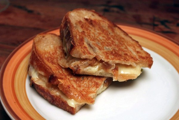 Gourmet grilled cheese night