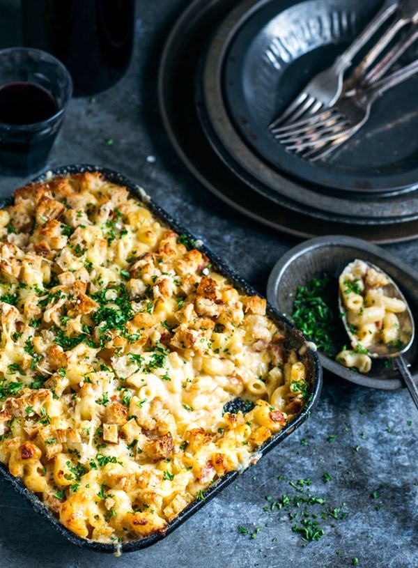 Gourmet mac and cheese