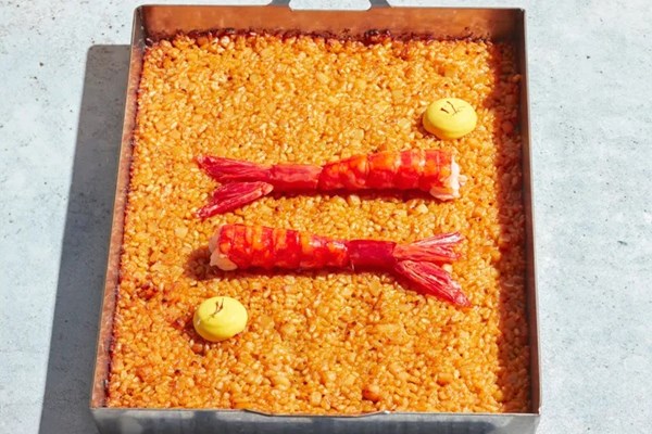Gourmet rice with saffron aioli [Peio Cruz]