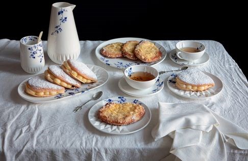 Gozette à la crème and appelflap