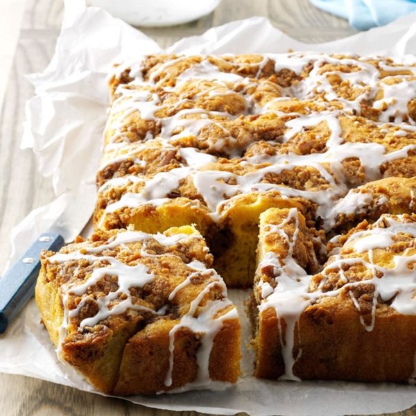 Graham streusel coffee cake
