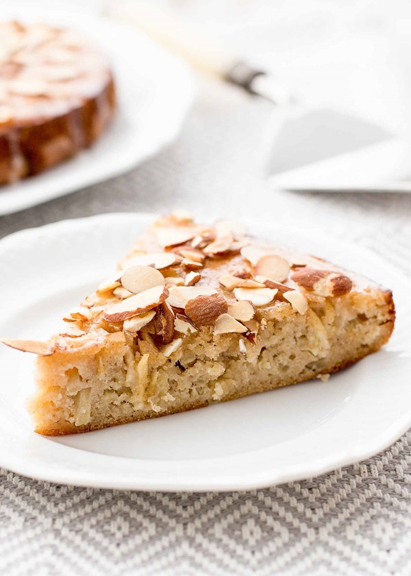 Grain-free apple honey cake