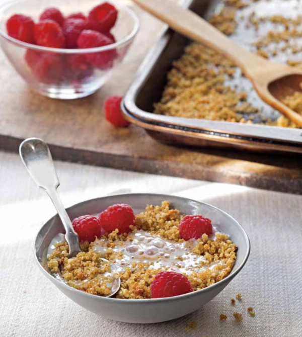 Grain nuts with fruit