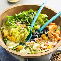 Grains & fruit summer salad