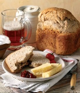 Grainy mustard and beer loaf