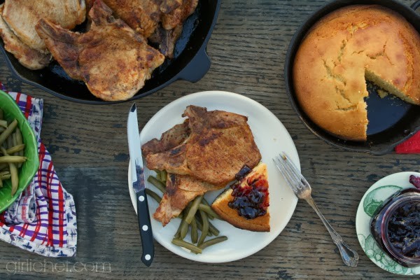 Gram's seasoned chops