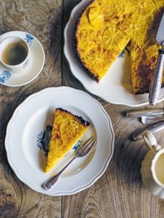 Grand Maman Nicole's French orange tart with Cointreau (Tarte d'oranges)