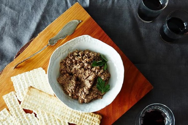 Grandma Mary's chopped liver (gehakte leber)