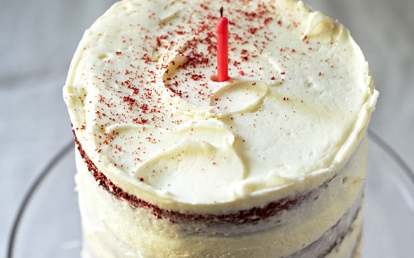 Grandma Ptak's red velvet cake