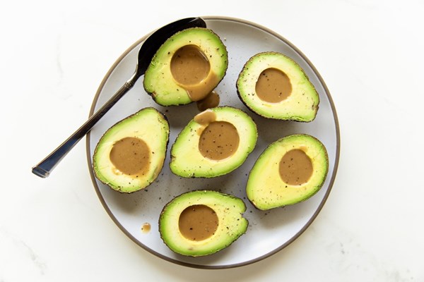 Grandma Rachel's 2-ingredient avocado salad 