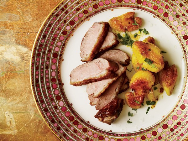 Grandma's crushed potatoes