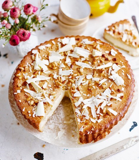 Grandma's custard pie (Torta della nonna)