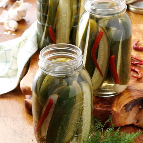 Grandma's dill pickles