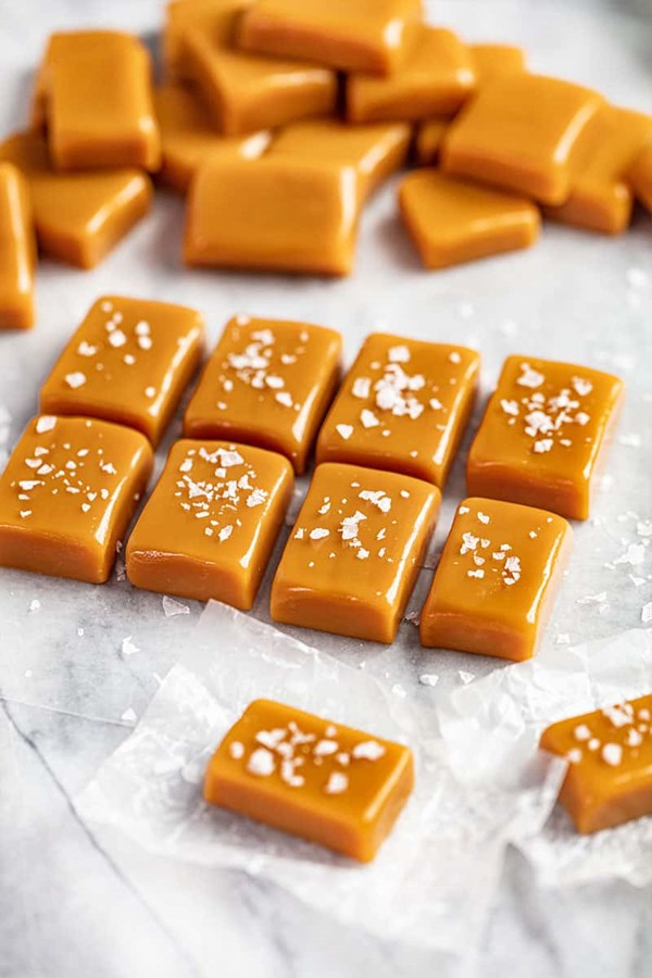 Grandma's homemade caramels