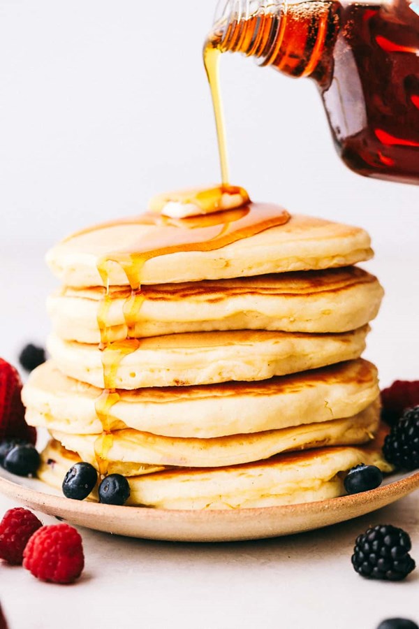 Grandma's homemade pancakes