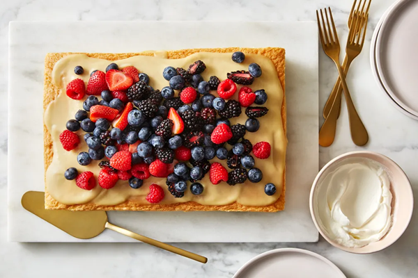 Grandma’s Italian cream-filled sponge cake