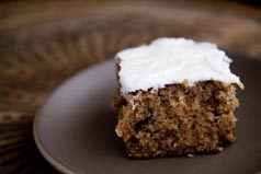 Grandma's zucchini cake