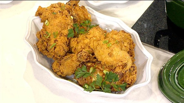 Grandmother Grace's fried chicken