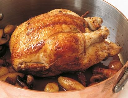 Grandmother’s roast chicken (Poulet rôti Grand-mère)