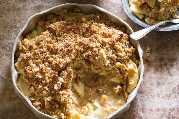 Granny Lane's famous apple crumble