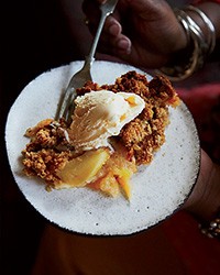 Granny Smith apple crisp